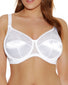 White Front Elomi Cate Full Cup Full Figure Underwire Banded Bra White EL4030