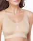 Sand Front Wacoal B-Smooth Wirefree Bralette with Removable Pads 835275