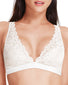 Delicious White Front Wacoal Embrace Lace Soft Cup Wirefree Bralette