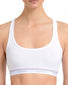 White Front 2xist Women Retro Cotton Y-Back Bralette WU0161