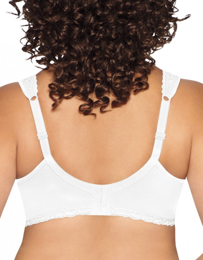 White Back Playtex 18 Hour Breathable Comfort Lace Bra 4088