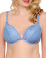 Blue Sea Front QT Intimates Kat Plunge Padded Underwire Bra 12678