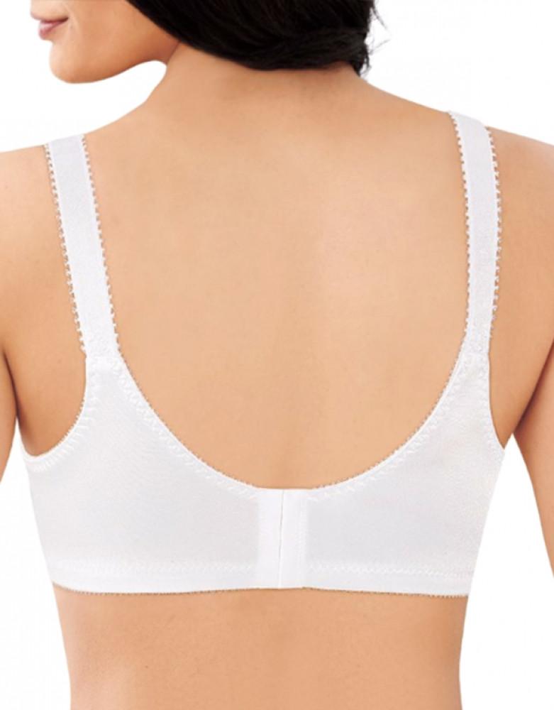 White Back Bali Double Support Wire Free Bra | 3820