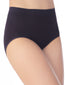 Midnight Black Front Vanity Fair Smoothing Comfort Seamless Brief 13264