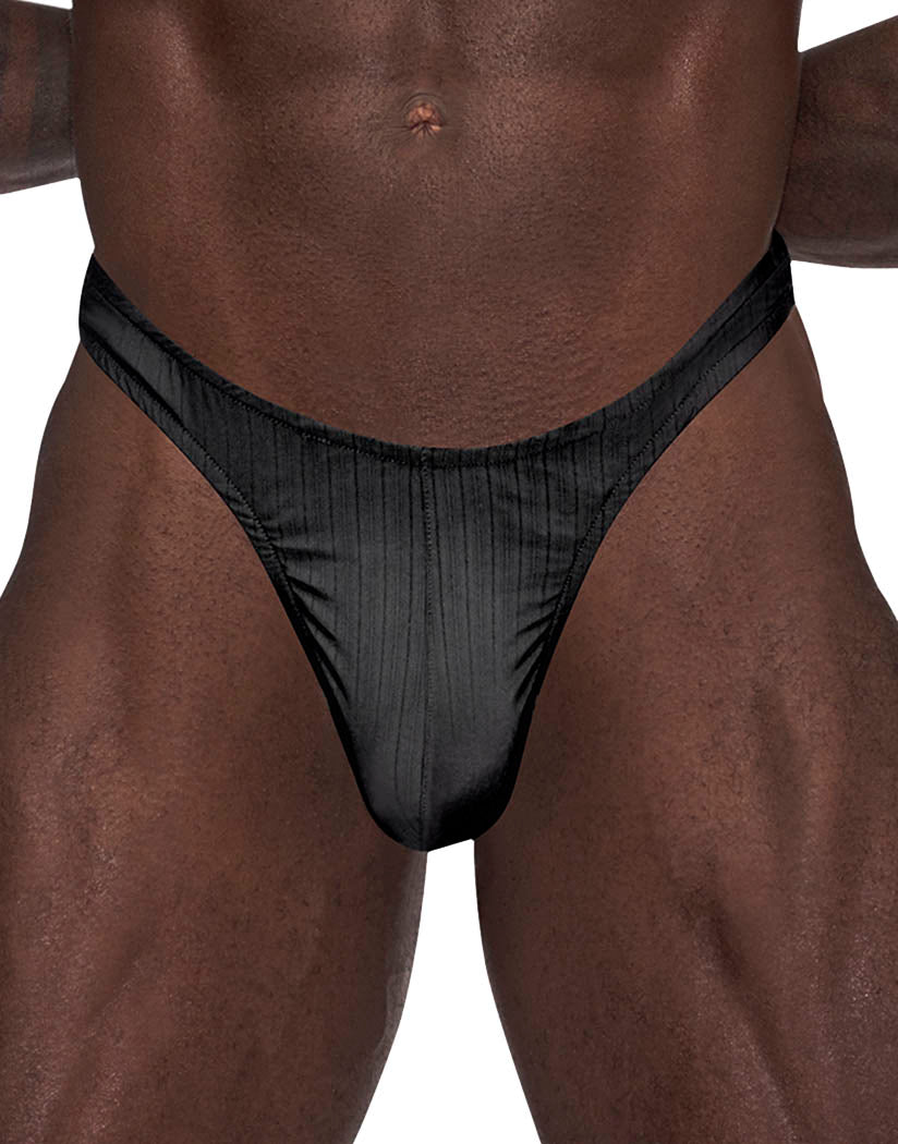 Black Front Male Power Barely There Bong Thong 443-272