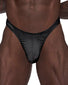 Black Front Male Power Barely There Bong Thong 443-272
