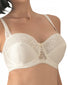 Ivory Front Carnival Full Coverage Lace Strapless Bra