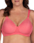 Syn Kissed Coral Front Leading Lady The Brigitte Full Coverage Wirefree Molded Padded Seamless Bra 5042