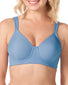 Blue Mist Front Leading Lady The Brigitte Full Coverage Underwire Molded Padded Seamless Bra Blue Mist 5028