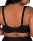 Black Back Leading Lady The Brigitte Full Coverage Wirefree Molded Padded Seamless Bra Black 5042