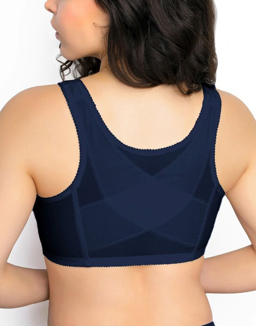Time Square Navy Front Exquisite Form Fully Front Close with Lace Posture Bra Time Square Navy 5100565