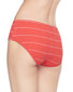 Spaced Stripe Strawberry Shake Back Calvin Klein Women Ribbed Hipster QD3924