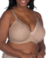 Warm Taupe Front Leading Lady Luxe Body Underwire T-Shirt Bra- NEW 5210