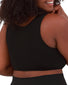 Black Back Leading Lady The Olivia Wirefree Support Seamless Back Posture Bra 5504
