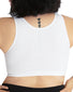 White Back Leading Lady The Olivia Wirefree Support Seamless Back Posture Bra 5504