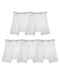White Front Fruit of the Loom 5-Pack Coolzone White Boxer Brief 5BL7600