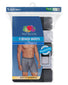 Black/Grey Front Fruit of the Loom 5-Pack Coolzone Black/Grey Boxer Brief 5BL76TG