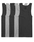Black/Grey Front Fruit of the Loom 5-Pack Black/Grey A-Shirt 5P260TG