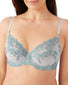 Micro Chip/Tourmaline Front Wacoal Embrace Lace Unlined Underwire Bra 65191