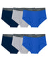 Assorted Front Fruit of the Loom 6-Pack Asst Fashion Brief 6P4610