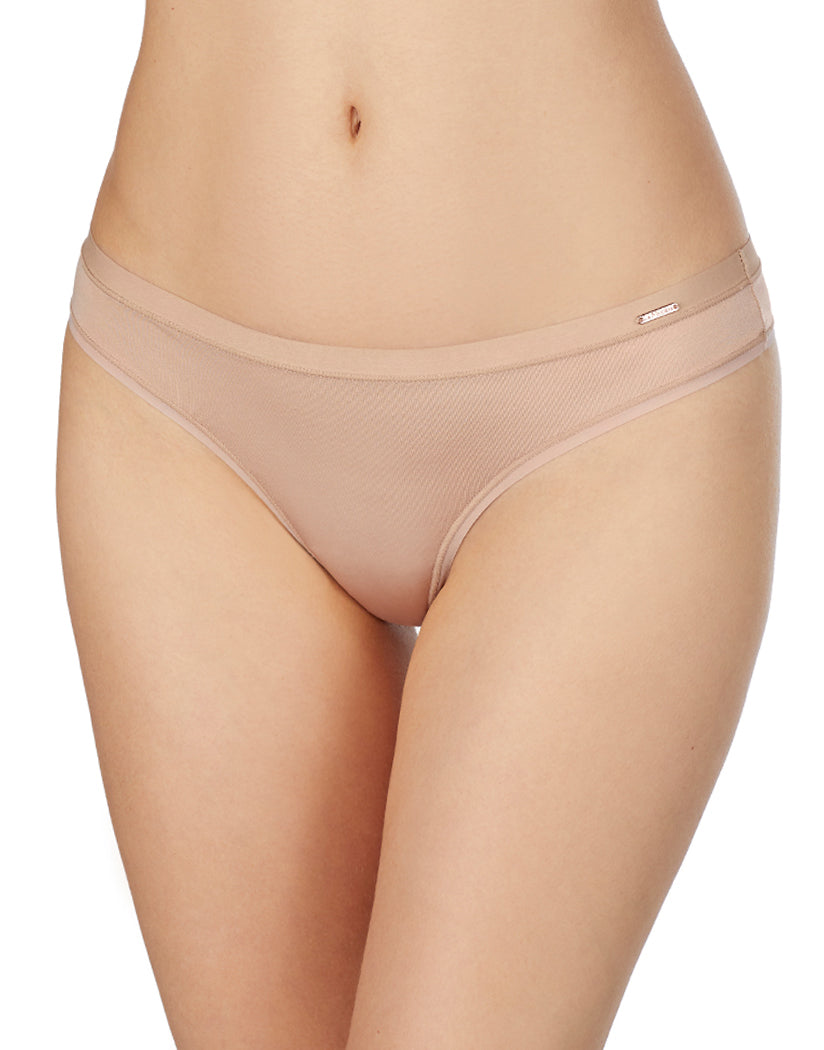 Natural Front Le Mystere Infinite Comfort No Show Thong 8838