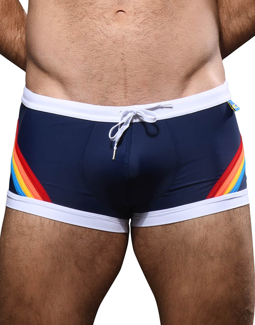 Navy Front Andrew Christian California Trunk 7941