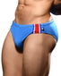 Electric Blue Side Andrew Christian Sports Mesh Bikini 7948