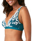 Deep Teal/Blue Glass Side Wacoal Instant Icon Bralette Deep Teal/Glass Blue 810322