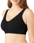 black side Wacoal B-Smooth Front Close Bralette 835475