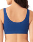 Monaco Blue Back Wacoal B-Smooth Wirefree Bralette with Removable Pads Monaco Blue 835275