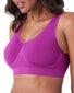 Hollyhock Side Wacoal B-Smooth Bralette with Removable Pads Hollyhock 835275