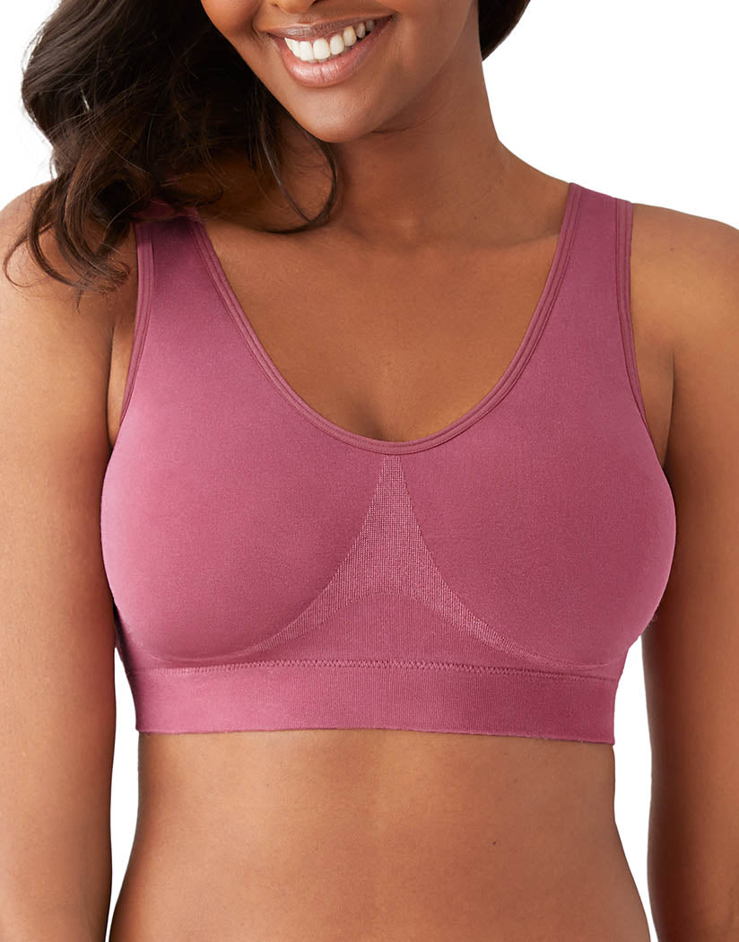 Wacoal B-Smooth Soft Cup Bralette Rose Wine 835275