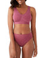 Rose Wine Front Wacoal B-Smooth Soft Cup Bralette Rose Wine 835275