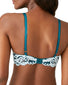 Deep Teal/Blue Glass Back Wacoal Instant Icon Underwire Bra Deep Teal/Blue Glass 851322