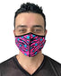 Wild Print Front Andrew Christian Party Animal Glam Mask 8521