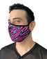 WIld Print Side Andrew Christian Party Animal Glam Mask 8521