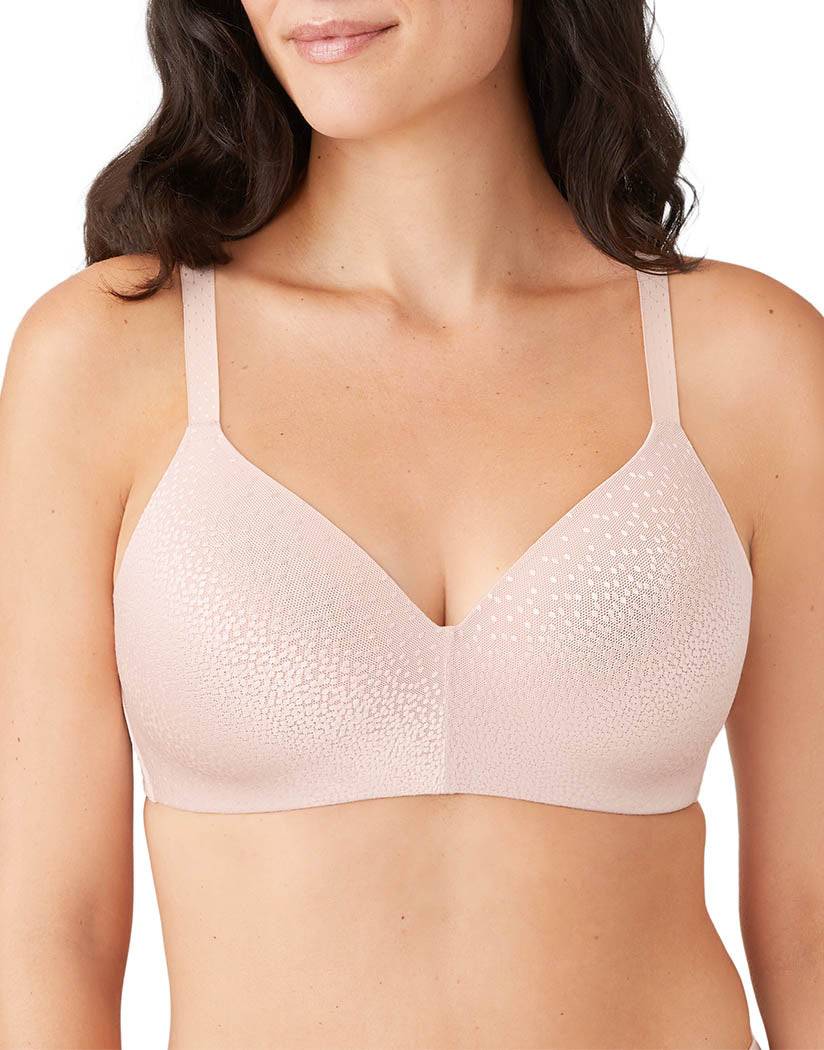 Rose Dust Front Wacoal Back Appeal Wirefree Contour Bra 856303