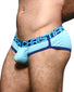 Sky Blue Side Andrew Christian CoolFlex Modal Show It Brief 92456