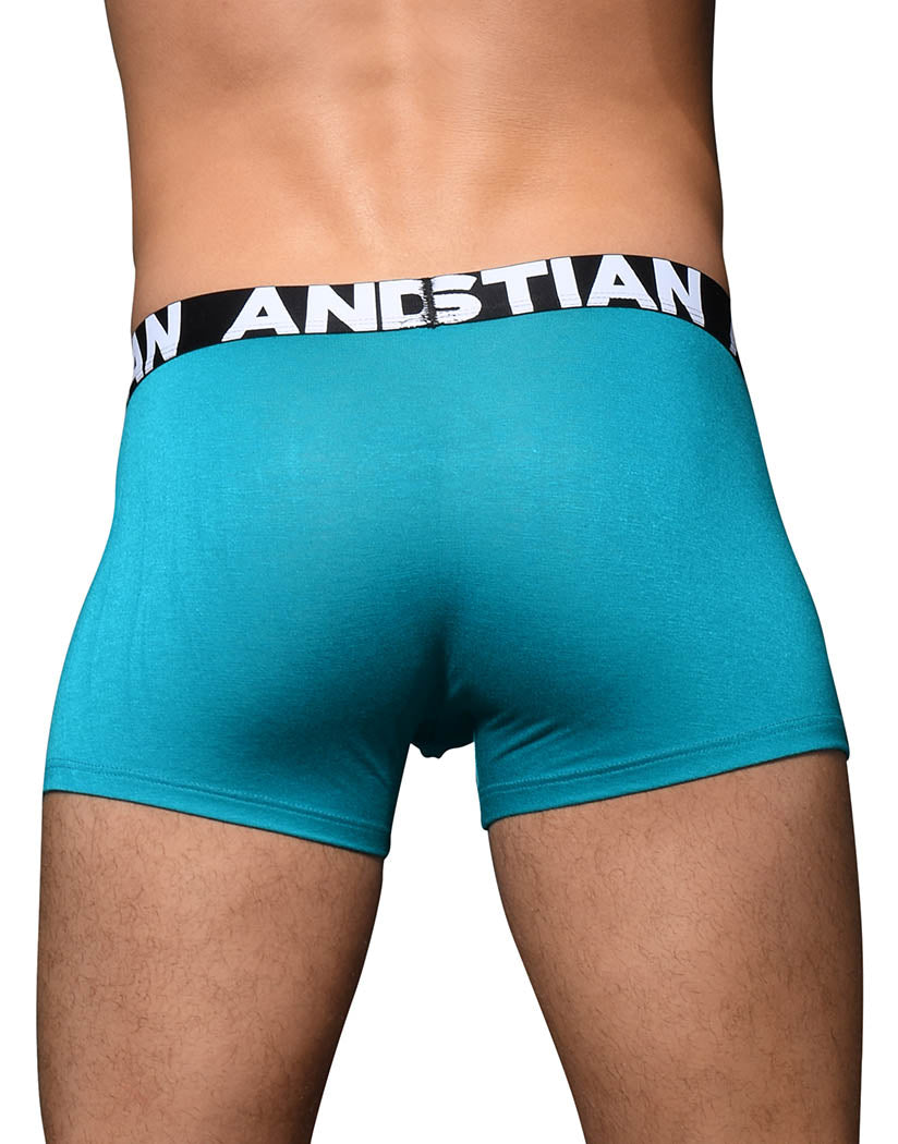 Teal Back  Andrew Christian Almost Naked Bamboo Boxer 92625