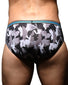 Multi Back Andrew Christian Camo Boy Brief 3-Pack w/ Almost Naked 92670
