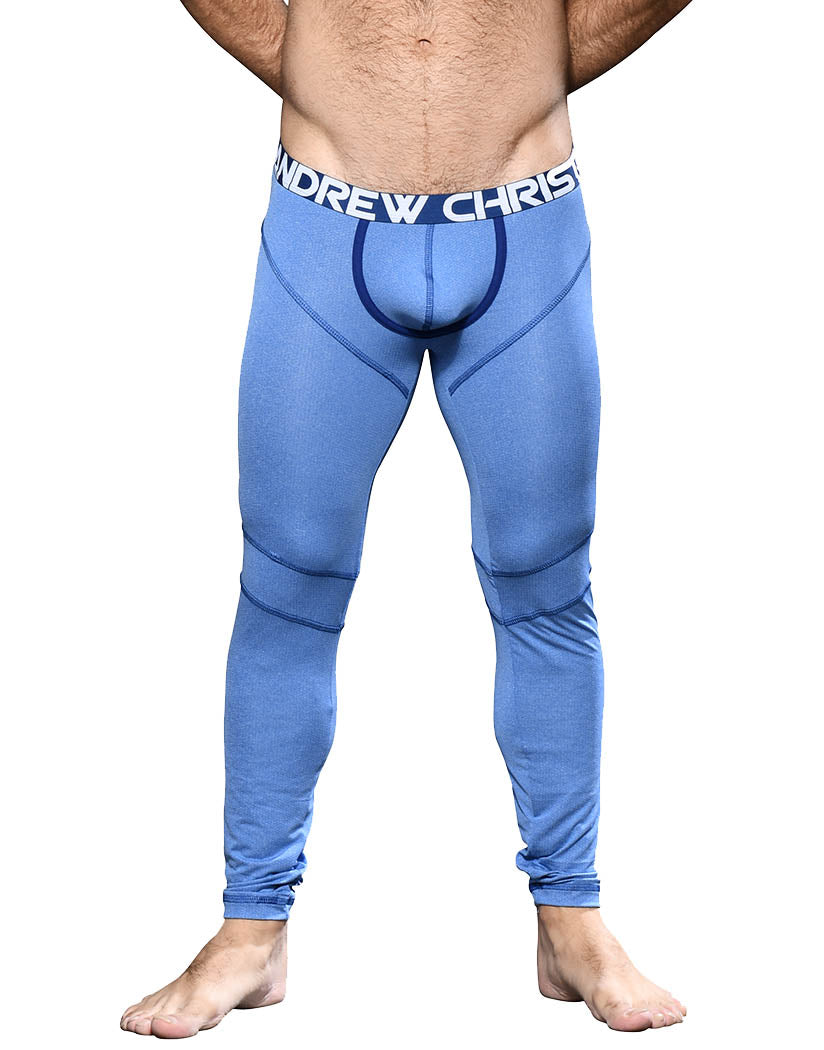 Athletic Blue Front Andrew Christian Active Sports Legging 92700