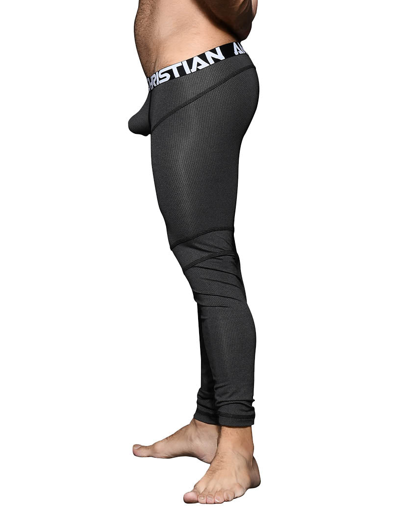 Charcoal Side Andrew Christian Active Sports Legging 92700