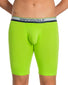 Lime Front Obviously PrimeMan Boxer Brief 9 inch Leg A01