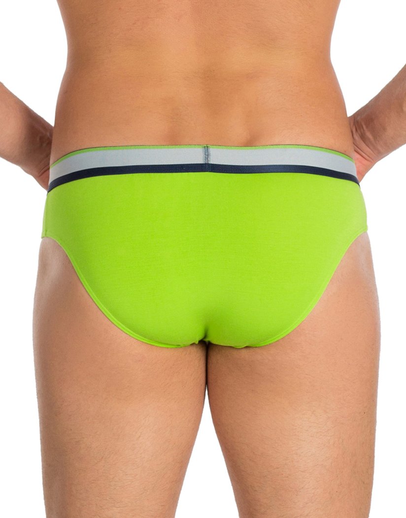 Obviously Men's PrimeMan Trunk Underwear (Lime, Medium)