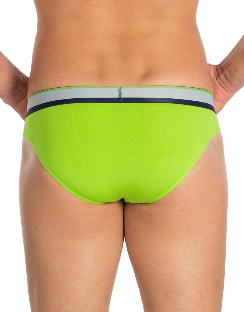 Lime Back Obviously PrimeMan Hipster Brief A04