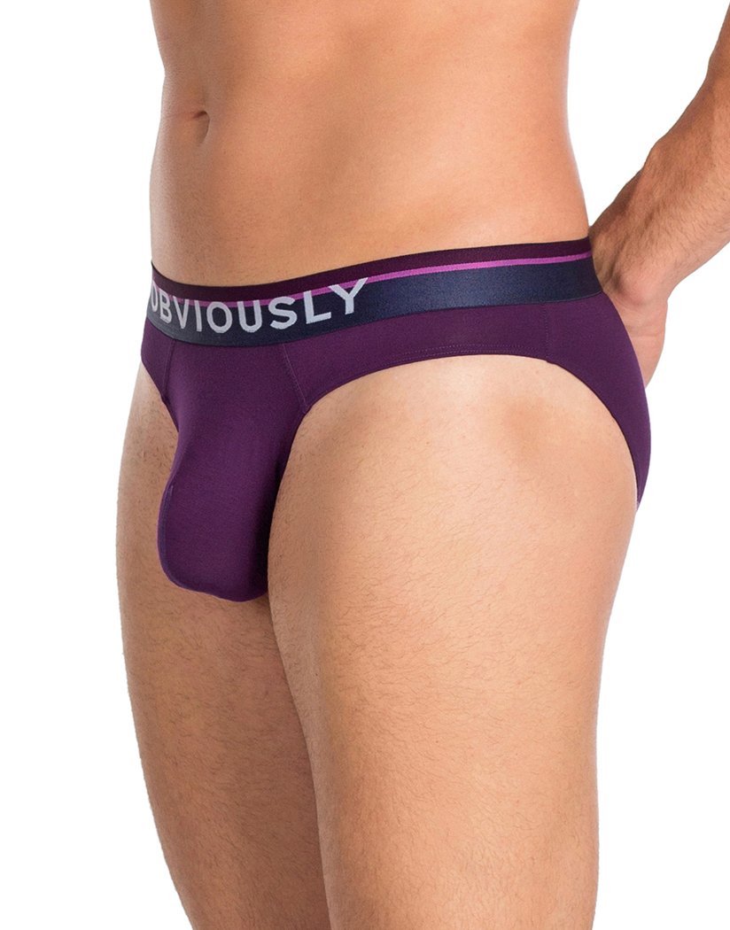 Purple Side Obviously PrimeMan Hipster Brief A04