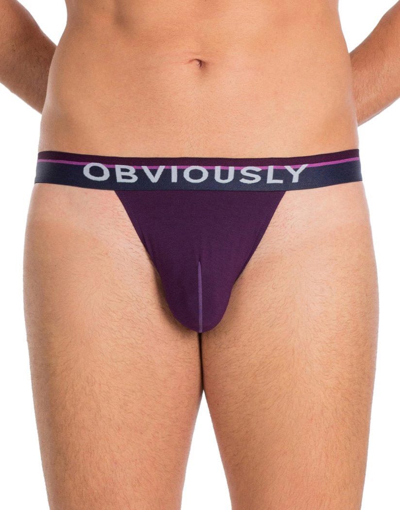 Purple Front Obviously PrimeMan Bikini Brief A05