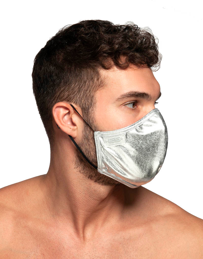 Silver Side Addicted Party Mask AC107