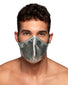 Silver Front Addicted Party Mask AC107