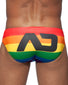 Red Back Addicted Rainbow AD Swim Bikini ADS220